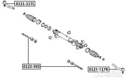 Наконечник рулевой правый