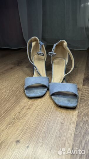 Босоножки женские 40 размер синий