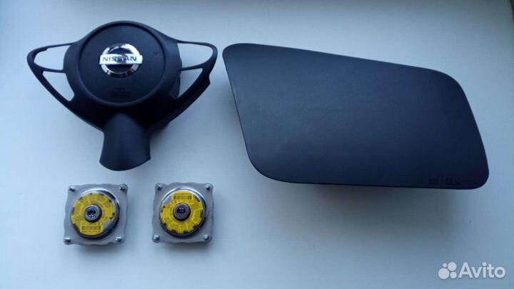 Подушка безопасности Nissan Juke патроны+крышки