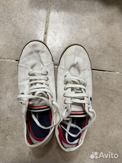 Кеды белые Fred Perry