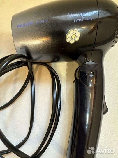 Фен дорожный, складной, в чехле- Fhilips