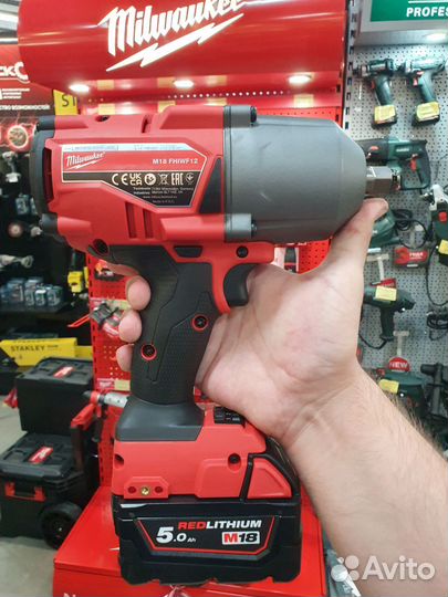 Акк. гайковерт Milwaukee M18 fhiwf12-502X(1356нм)