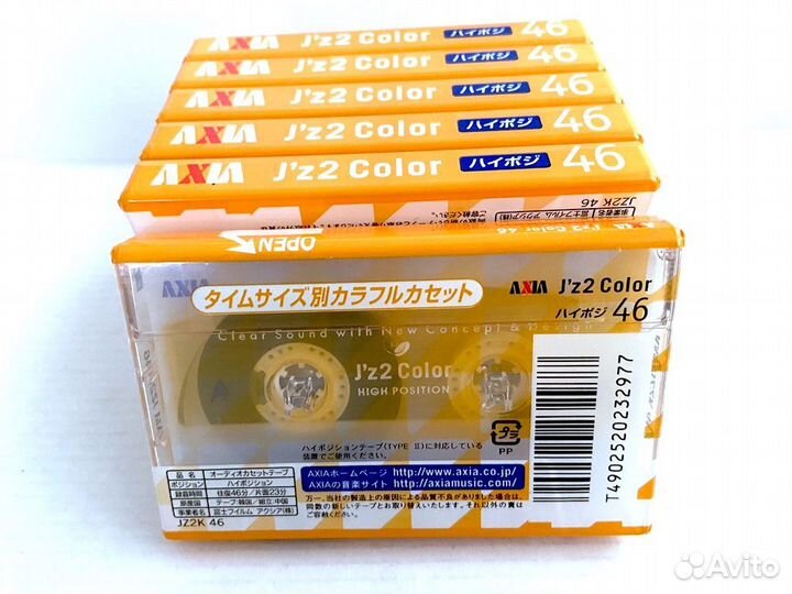 Аудиокассеты кассеты Axia Fuji J'z 2 46 - 2002 г