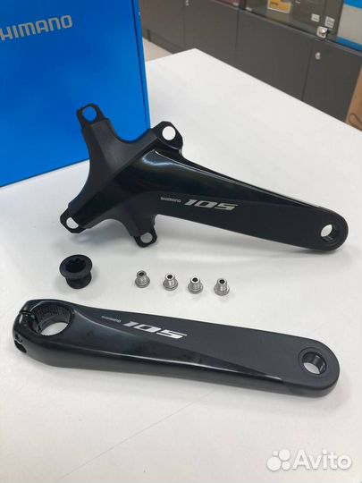 Шатуны Shimano 105 R7000, 175 мм