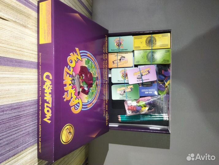 Игра Cashflow Денежный поток 101+202