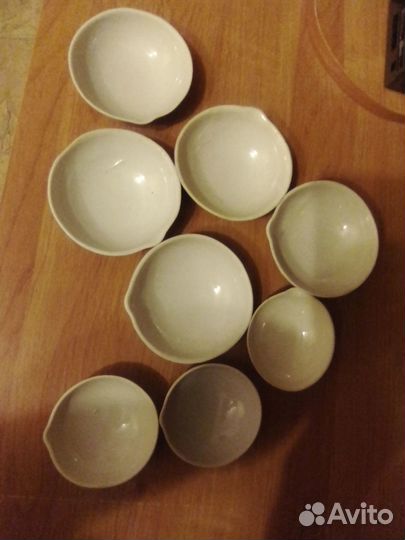 Чаши выпарительные фарфоровые