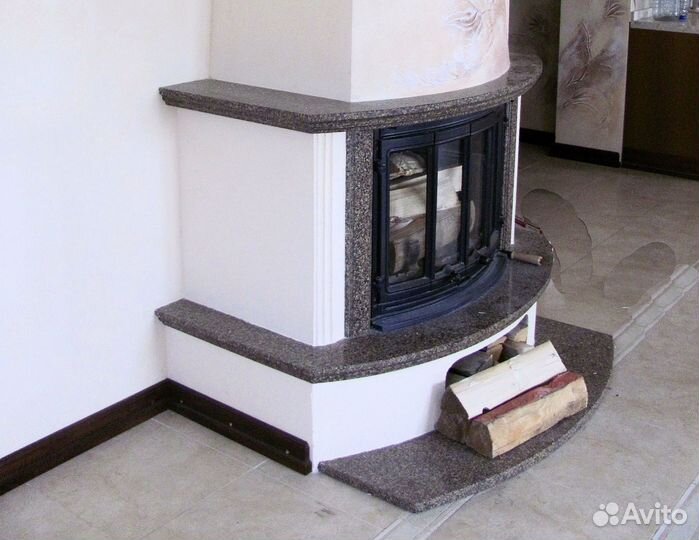 Камины и каминные полки из мрамора и гранита