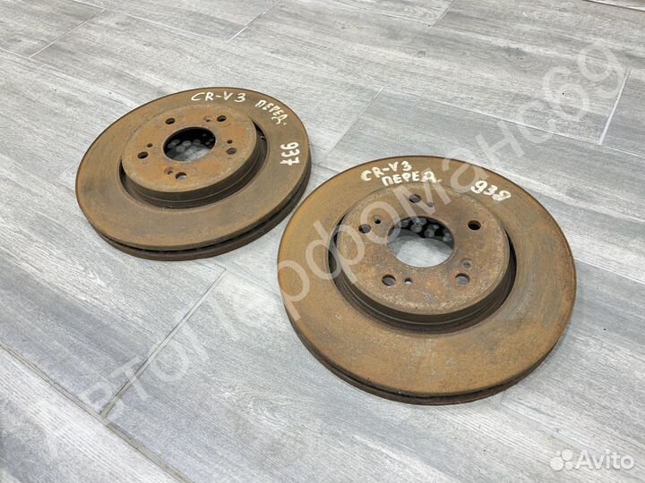 Тормозной диск передний Honda CR-V 3 (2006-2012)