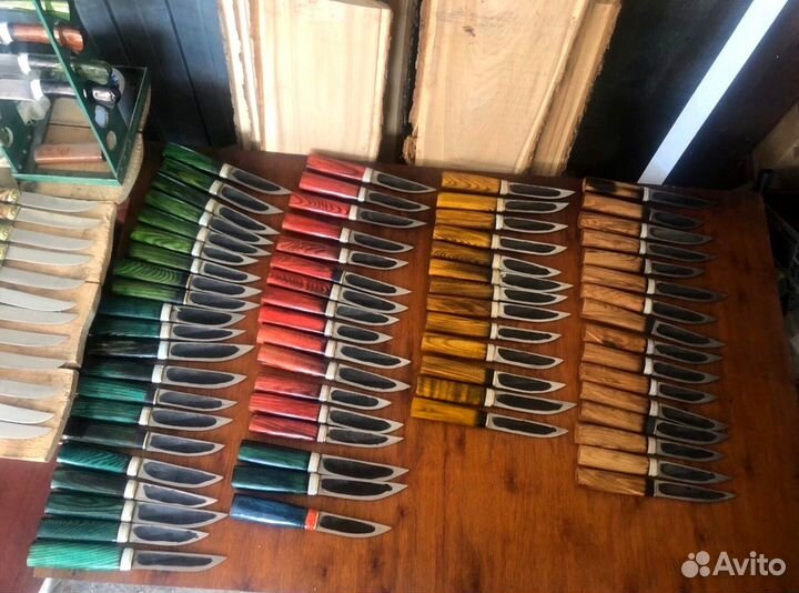 Нож ручной работы кованный