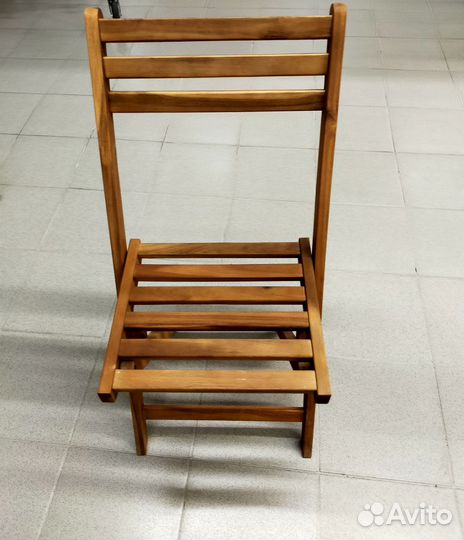 Стул складной деревянный