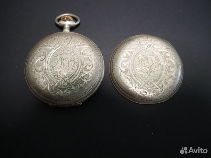 Часы карманные трех крышечные