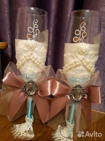Бокалы на свадьбу