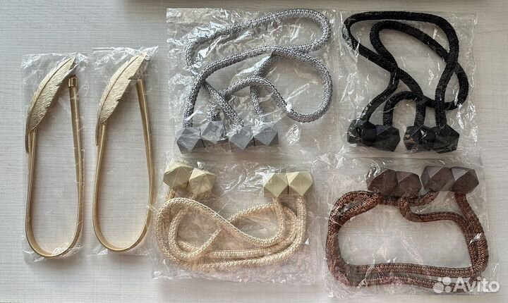 Подхваты для штор подвесы магнитные