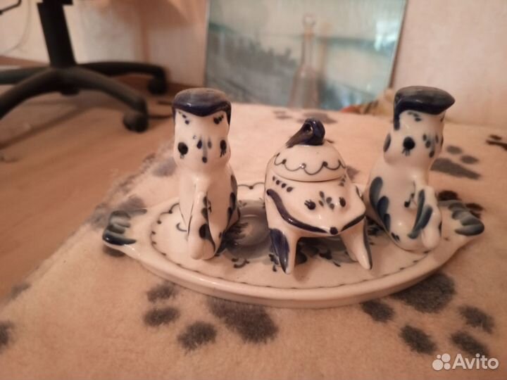 Посуда гжель