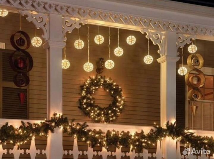 Новогоднее украшение дома