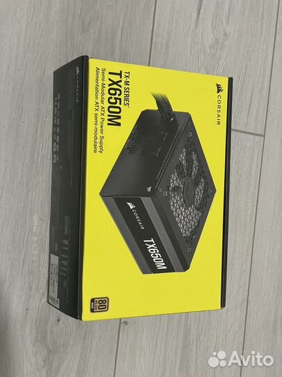 Блок питания corsair 80+ Gold tx650m 650w