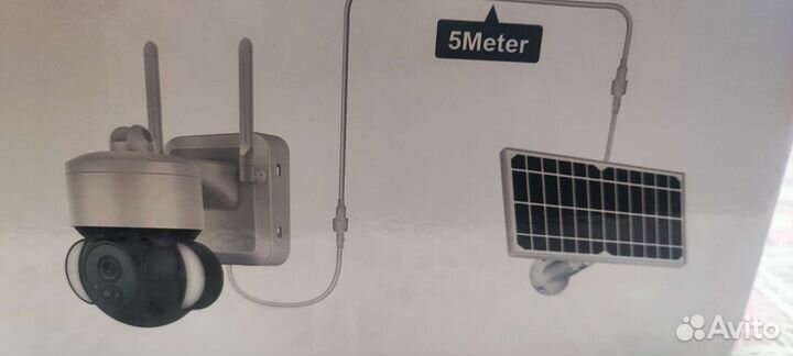 Уличная ip wifi камера на солнечном питании