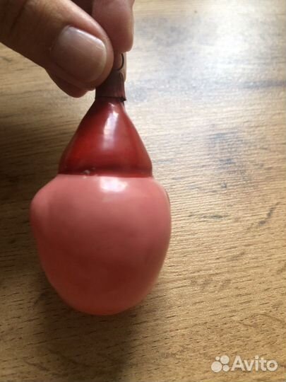 Голова клоуна елочная игрушка