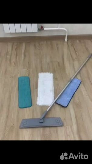 Швабра 3 в 1 (Белый кот)