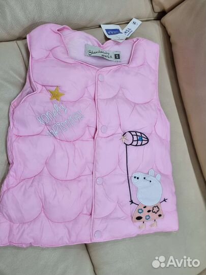 Жилетка для девочки 98