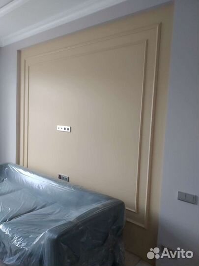 Шпаклёвочные и покрасочные работы