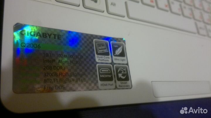 Нетбук Gigabyte Q2006