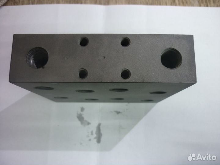 Плита двухместна для гидрораспределителей ве6, ре6