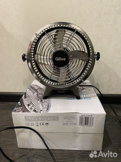 Вентилятор настольный Qilive