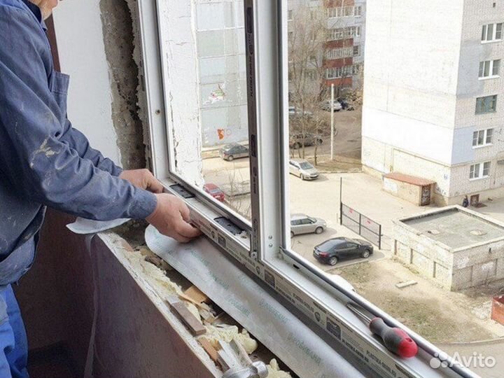 Установка пластиковых окон и дверей