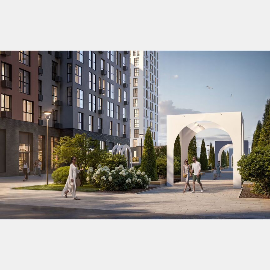 2-к. квартира, 42,1 м², 22/22 эт.