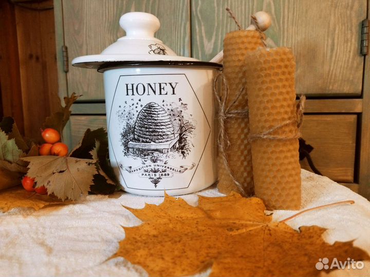 Банка для меда 1л