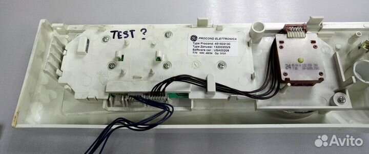 Панель управления с модулем индикации бу сма elect