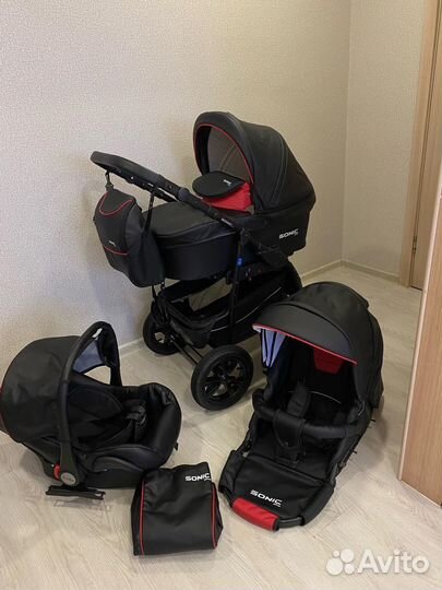 Коляска verdi 3 в 1 sonic plus