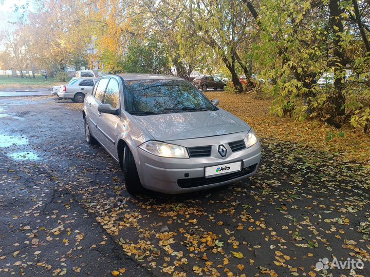 Renault Megane 1.6 AT, 2005, 237 050 км