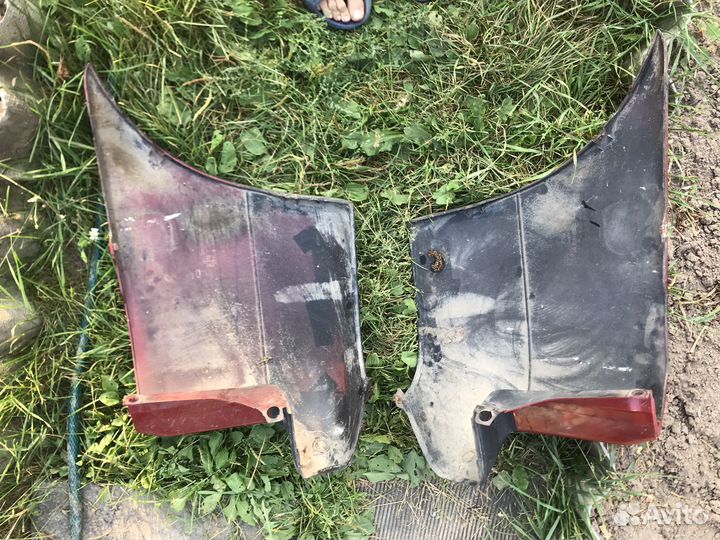 Углы бампера fiat doblo