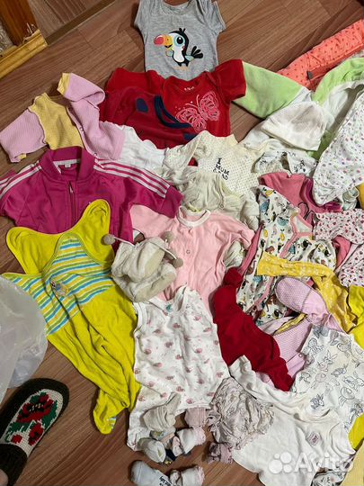 Огромный Пакет одежды для девочки