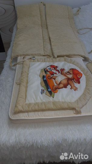 Бортики в детскую кроватку