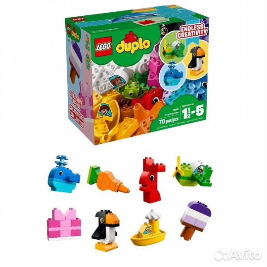 Lego duplo россыпью 3 набора