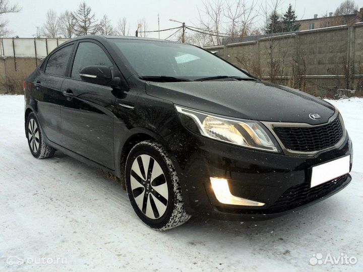 Светодиодные лампы взамен штатных KIA RIO