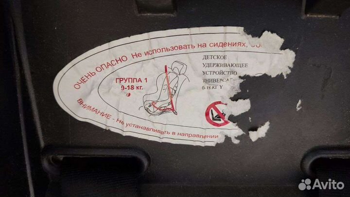 Детское автокресло 9 до 18 кг