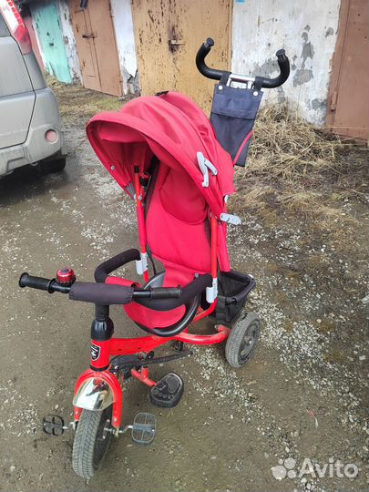 Велосипед с ручкой