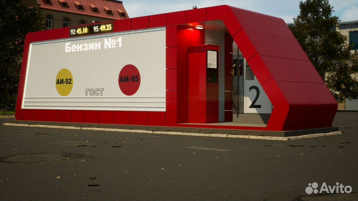 Контейнерная АЗС (казс)