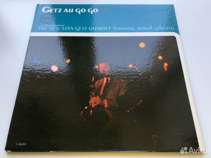 LP Getz Au Go Go 1964 винил US оригинал Van Gelder