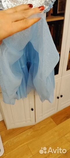 Образ на новый год 7-9 лет Платье+шубка