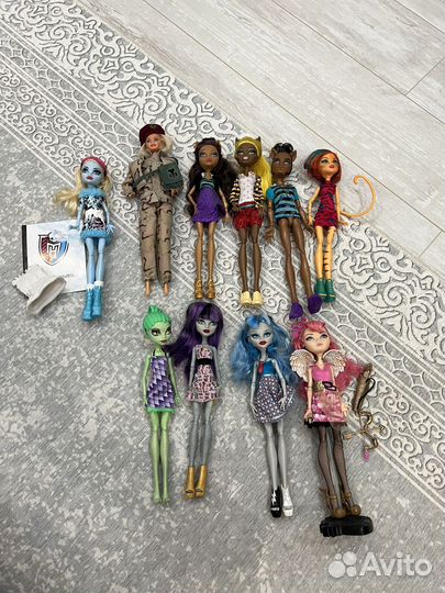 Куклы Barbie 90х, Monster High, Ever After High