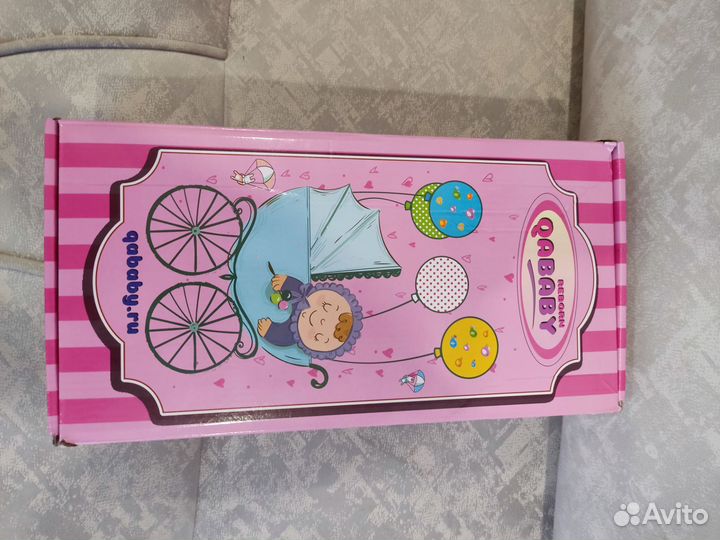 Кукла реборн девочка, 42см.Набор для ухода