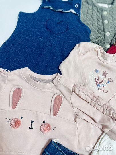 Рост 62-68 Одежда для девочки пакетом