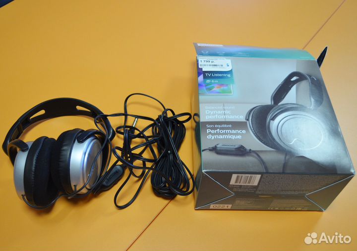 Наушники philips SHP2500 новые