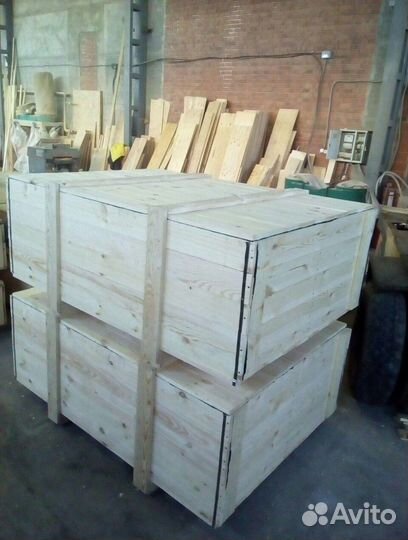 Ящик деревянный для транспортировки грузов