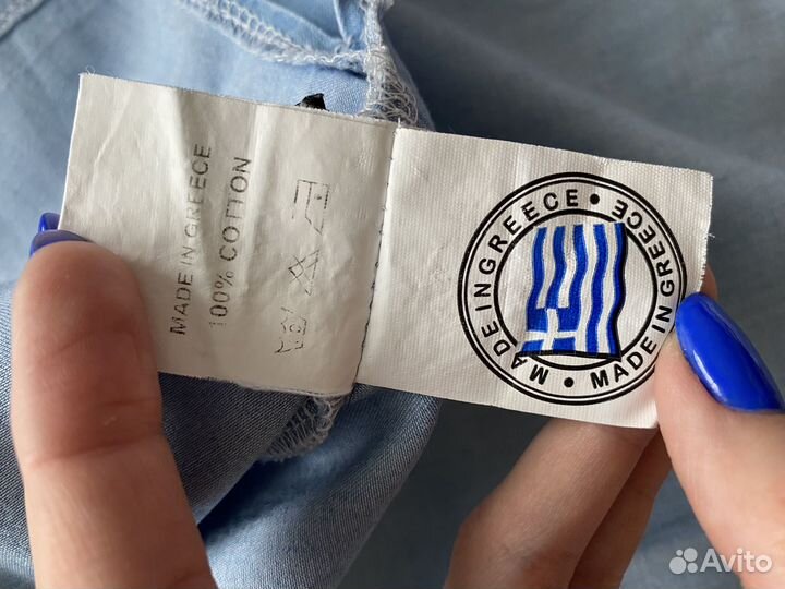 Джинсовая майка